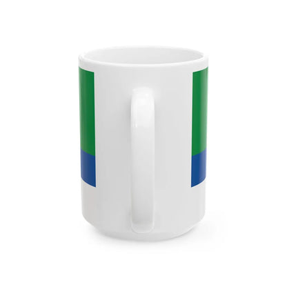 Zastava Cazina (Bosnia and Herzegovina) White Coffee Mug - Go Mug Yourself