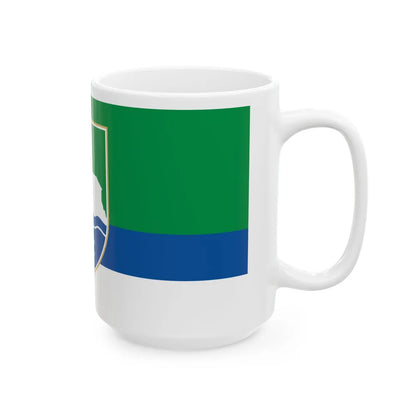 Zastava Cazina (Bosnia and Herzegovina) White Coffee Mug - Go Mug Yourself