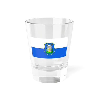 Zastava Kamnika (Slovenia) Shot Glass 1.5oz 1.5oz - Go Mug Yourself