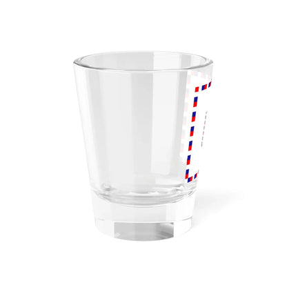 Zastava komodora OS RH (Croatia) Shot Glass 1.5oz - Go Mug Yourself