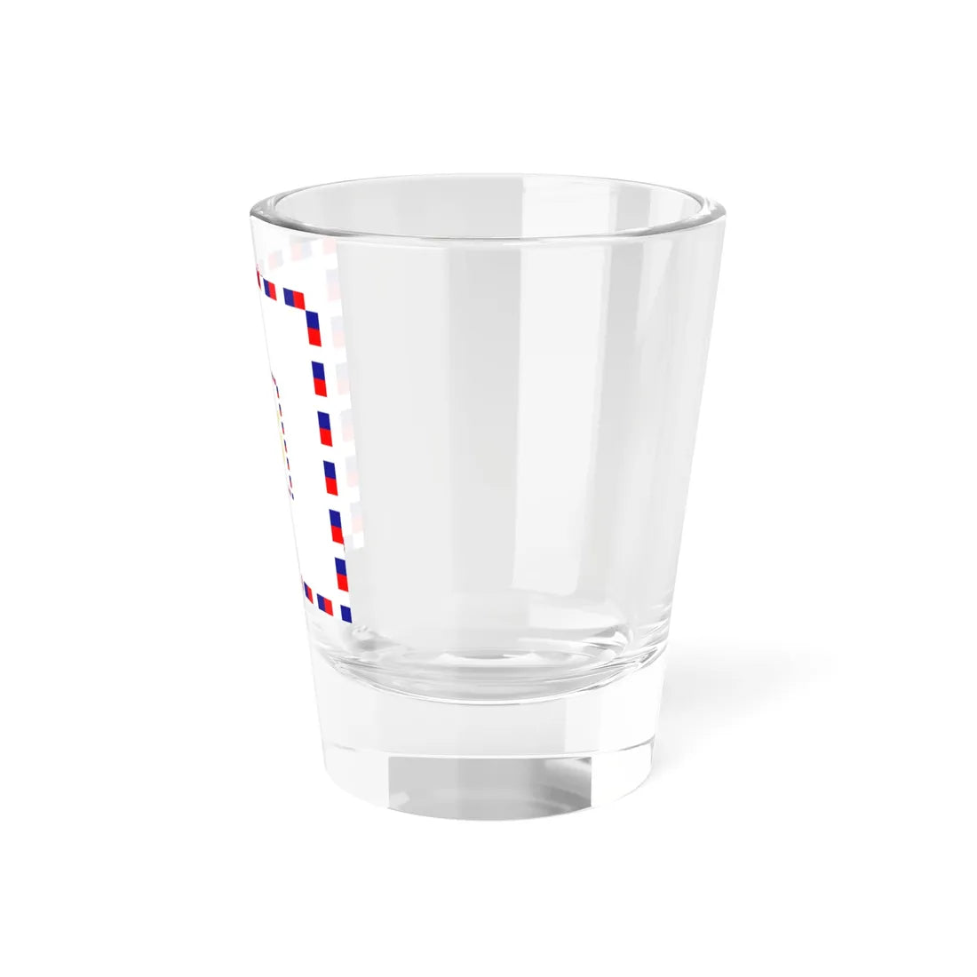 Zastava komodora OS RH (Croatia) Shot Glass 1.5oz - Go Mug Yourself
