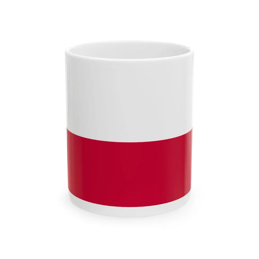 Zastava Kranja (Slovenia) White Coffee Mug 11oz - Go Mug Yourself