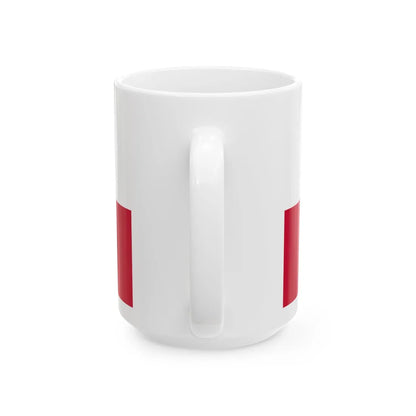 Zastava Kranja (Slovenia) White Coffee Mug - Go Mug Yourself