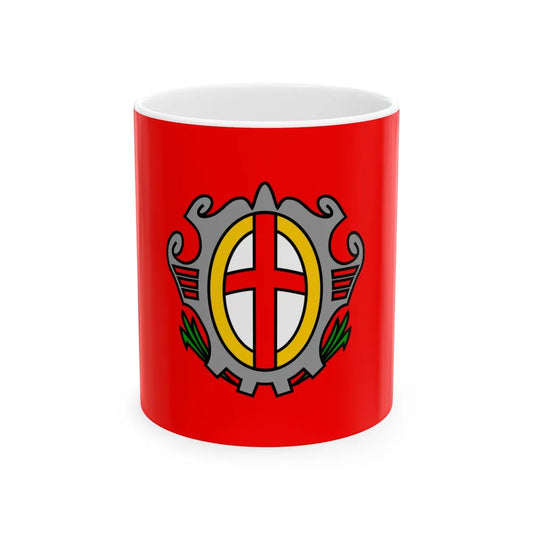 Zastava Labina (Croatia) White Coffee Mug 11oz - Go Mug Yourself