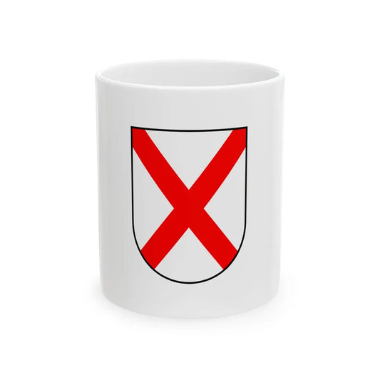 Zastava Novigrada (Croatia) White Coffee Mug 11oz - Go Mug Yourself