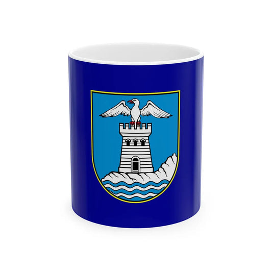 Zastava Opatije (Croatia) White Coffee Mug 11oz - Go Mug Yourself
