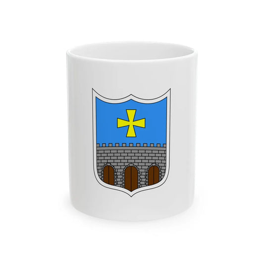 Zastava Oprtlja (Croatia) White Coffee Mug 11oz - Go Mug Yourself