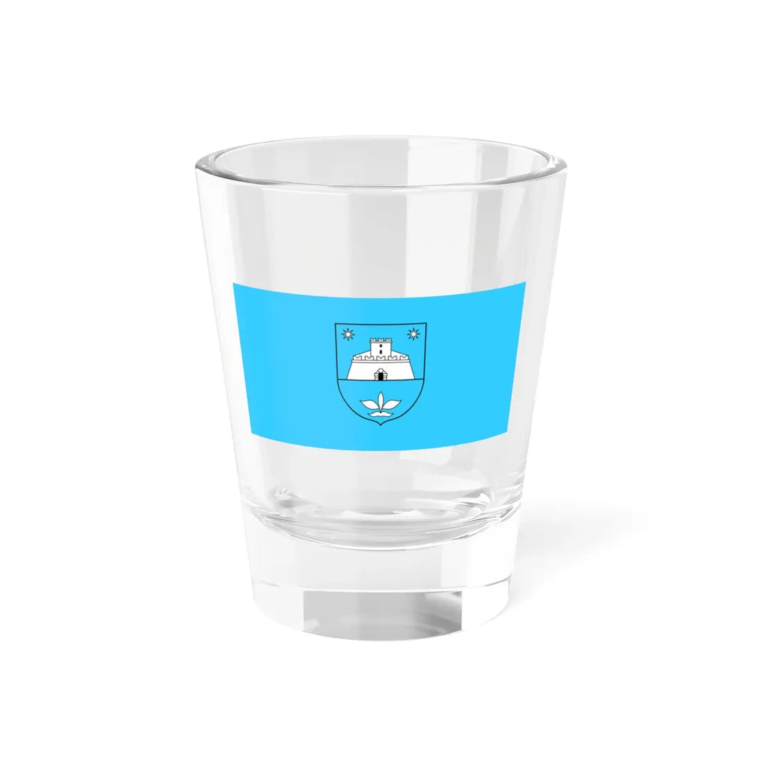 Zastava Pićna (Croatia) Shot Glass 1.5oz 1.5oz - Go Mug Yourself