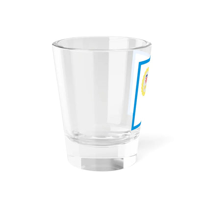 Zastava predsjednika Vlade RH (Croatia) Shot Glass 1.5oz - Go Mug Yourself