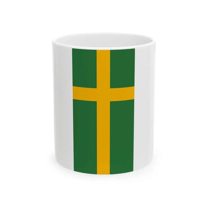 Zastava Pule okomita (Croatia) White Coffee Mug 11oz - Go Mug Yourself