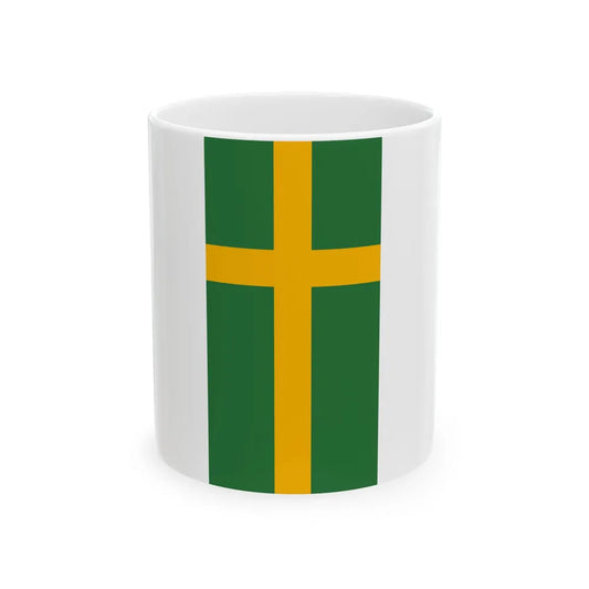 Zastava Pule okomita (Croatia) White Coffee Mug 11oz - Go Mug Yourself