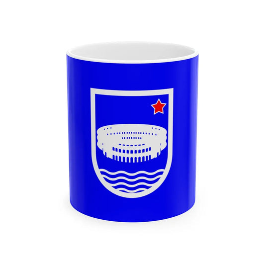 Zastava Pule SFRJ (Croatia) White Coffee Mug 11oz - Go Mug Yourself