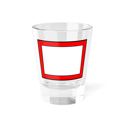 Zastava Scepana Malog (Montenegro) Shot Glass 1.5oz - Go Mug Yourself