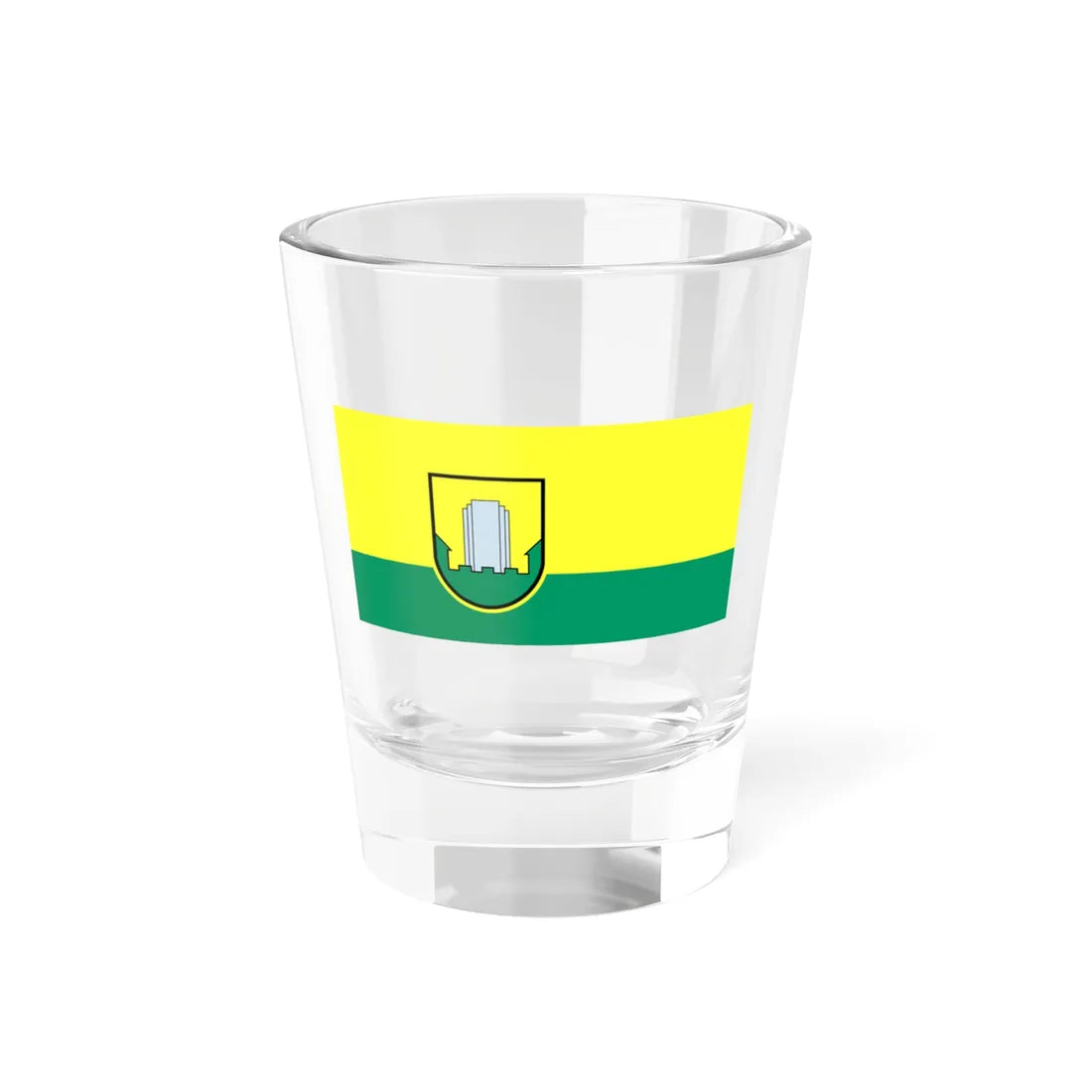 Zastava Velenja (Slovenia) Shot Glass 1.5oz 1.5oz - Go Mug Yourself