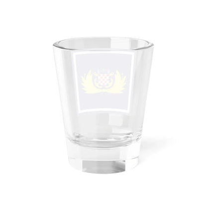 Zastava zapovjednika HRM (Croatia) Shot Glass 1.5oz - Go Mug Yourself