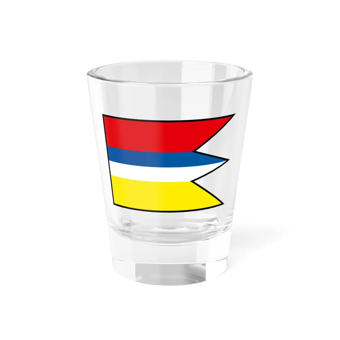 Zavod Malacky Flag (Slovakia) Shot Glass 1.5oz 1.5oz - Go Mug Yourself