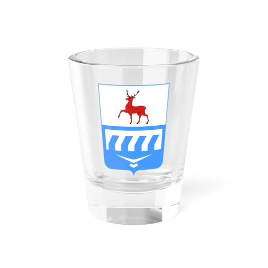 Zavolgie (Russia) (Coat of Arms) Shot Glass 1.5oz 1.5oz - Go Mug Yourself