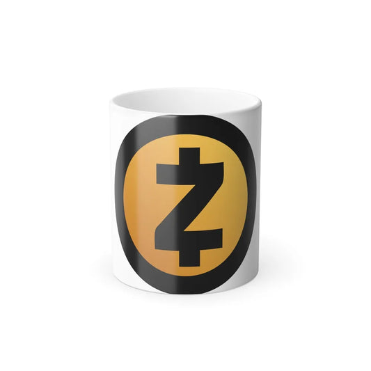 ZCASH ZEC (Cryptocurrency) Color Changing Mug 11oz-11oz-Go Mug Yourself