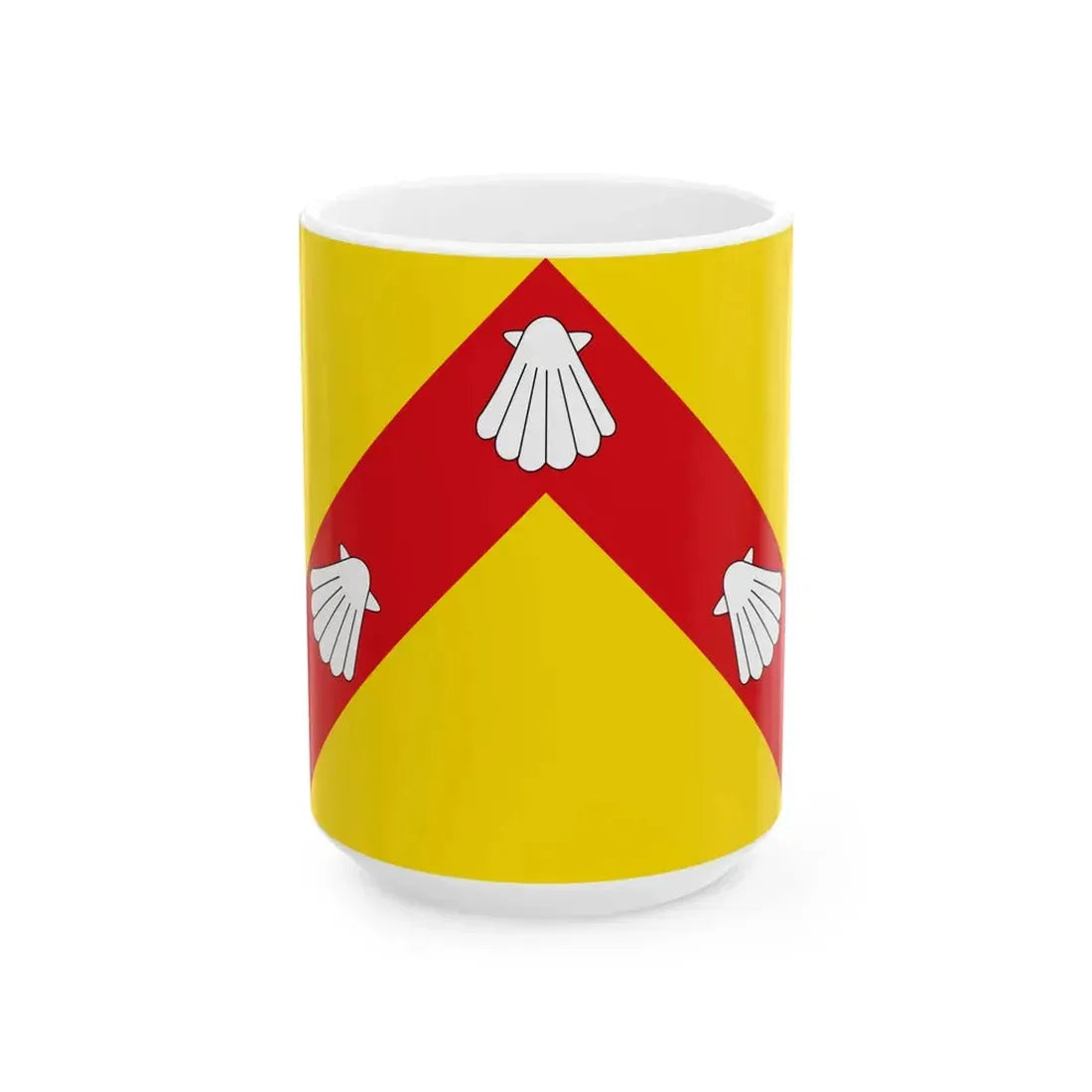 Zedelgem vlag (Belgium) White Coffee Mug 15oz - Go Mug Yourself