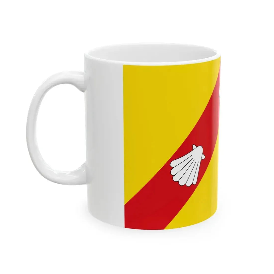 Zedelgem vlag (Belgium) White Coffee Mug - Go Mug Yourself