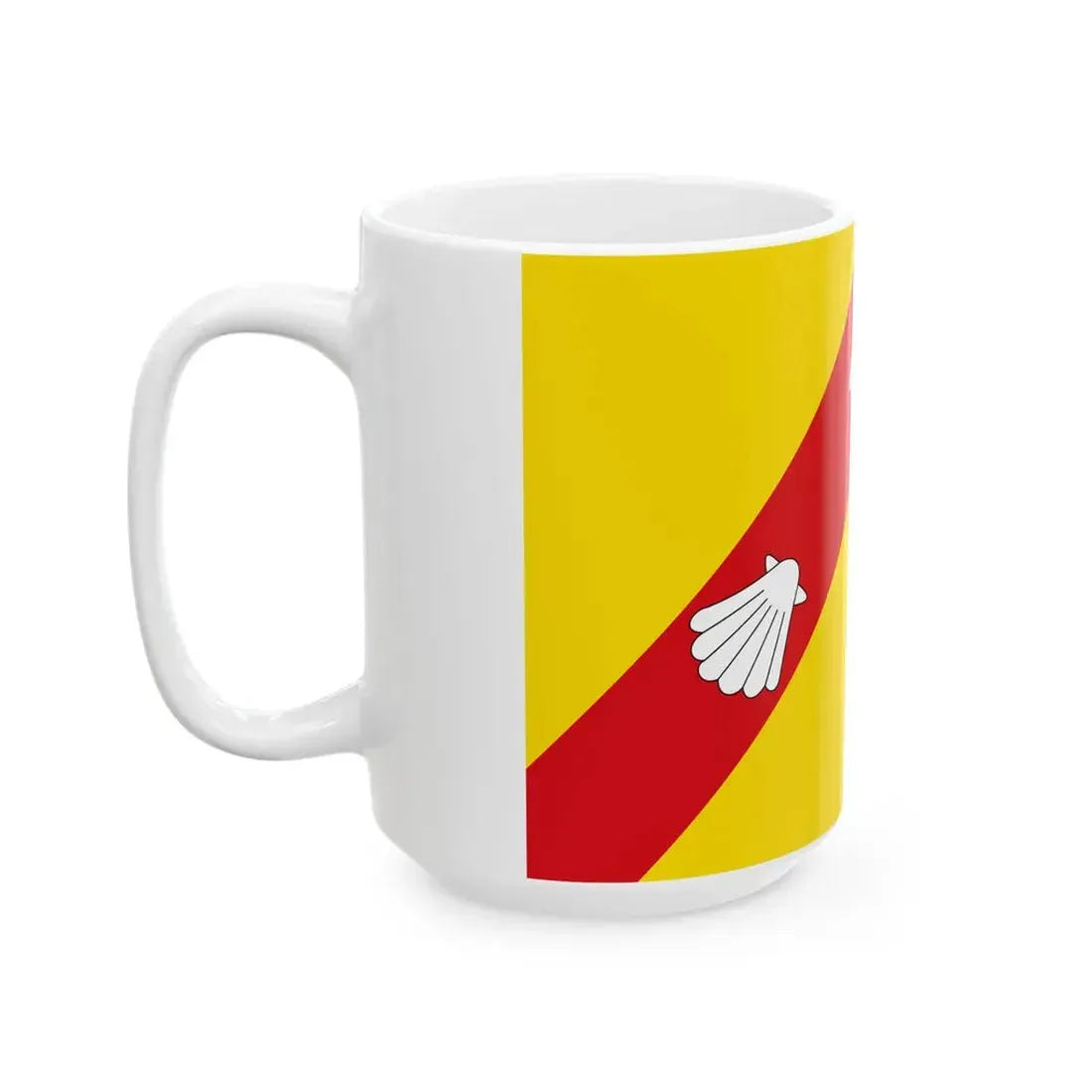 Zedelgem vlag (Belgium) White Coffee Mug - Go Mug Yourself