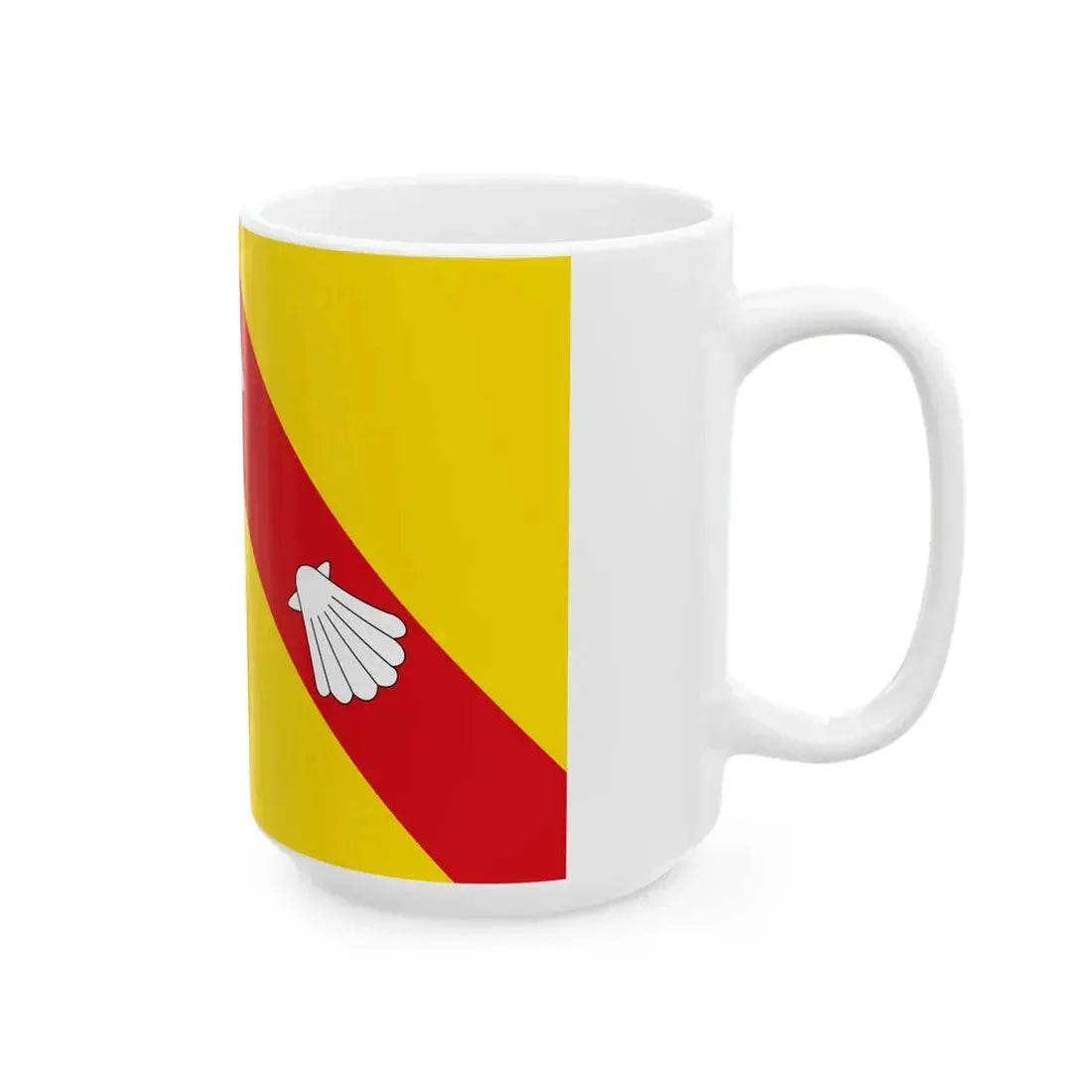 Zedelgem vlag (Belgium) White Coffee Mug - Go Mug Yourself