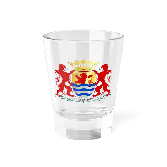 Zeeland wapen (Netherlands) (Coat of Arms) Shot Glass 1.5oz 1.5oz - Go Mug Yourself