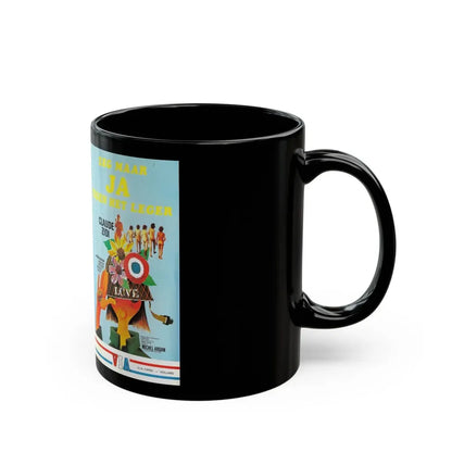 ZEG MAAR JA TEGEN HET LEGER (VHS COVER) - Black Coffee Mug - Go Mug Yourself