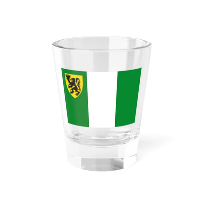 Zelzate vlag (Belgium) Shot Glass 1.5oz 1.5oz - Go Mug Yourself