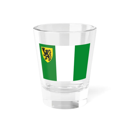 Zelzate vlag (Belgium) Shot Glass 1.5oz 1.5oz - Go Mug Yourself