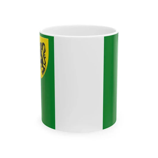 Zelzate vlag (Belgium) White Coffee Mug 11oz - Go Mug Yourself