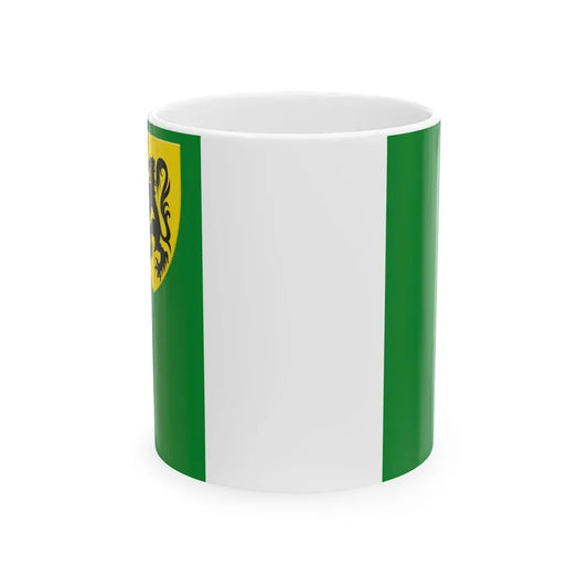 Zelzate vlag (Belgium) White Coffee Mug 11oz - Go Mug Yourself