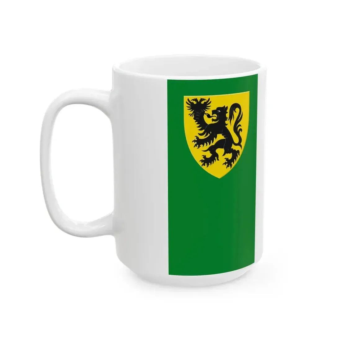 Zelzate vlag (Belgium) White Coffee Mug - Go Mug Yourself