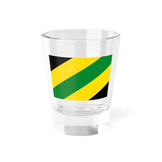 Zemst vlag (Belgium) Shot Glass 1.5oz 1.5oz - Go Mug Yourself