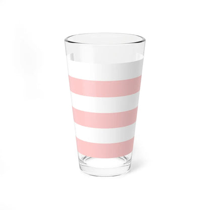 Ziano-di-Fiemme-Bandiera-storica (Italy) Pint Glass 16oz 16oz - Go Mug Yourself