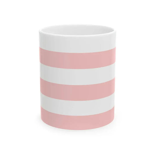 Ziano-di-Fiemme-Bandiera-storica (Italy) White Coffee Mug 11oz - Go Mug Yourself