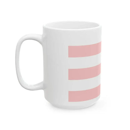 Ziano-di-Fiemme-Bandiera-storica (Italy) White Coffee Mug - Go Mug Yourself