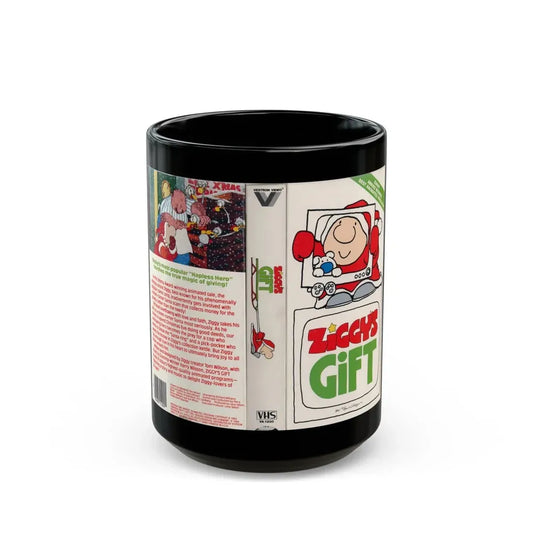 ZIGGYS GIFT (VHS COVER) - Black Coffee Mug 15oz - Go Mug Yourself