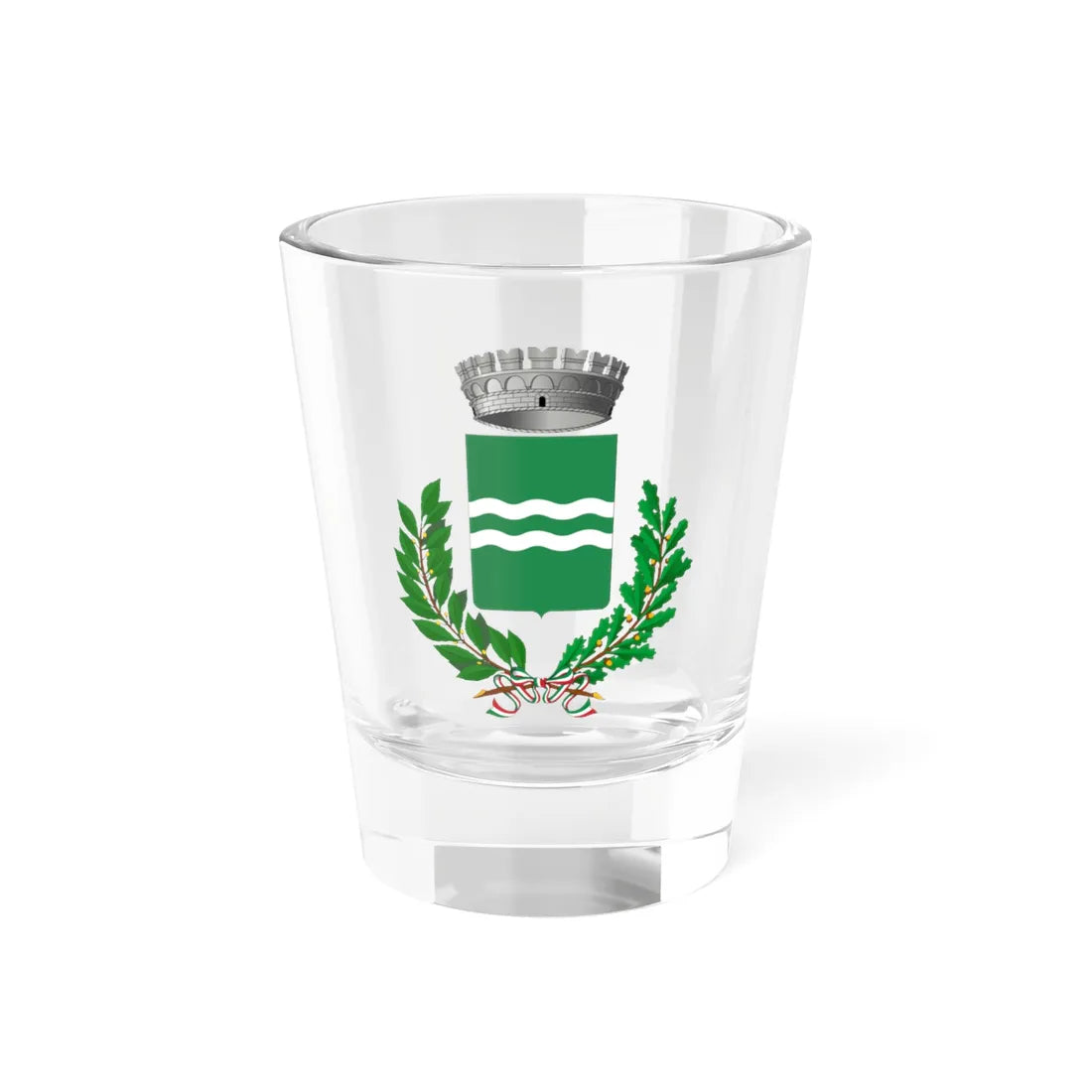 Zimella-Stemma (Italy) (Coat of Arms) Shot Glass 1.5oz 1.5oz - Go Mug Yourself