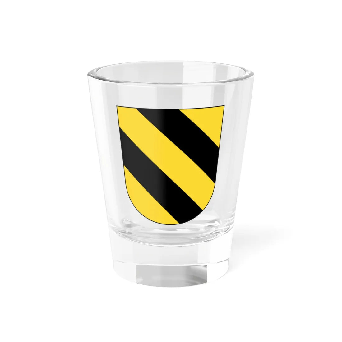 Zimikon coat of arms (Switzerland) (Coat of Arms) Shot Glass 1.5oz 1.5oz - Go Mug Yourself