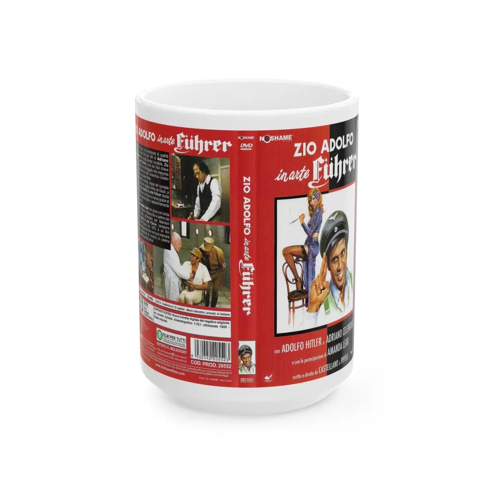 ZIO ADOLFO IN ARTE FUHRER (VHS COVER) - White Coffee Mug-15oz-Go Mug Yourself