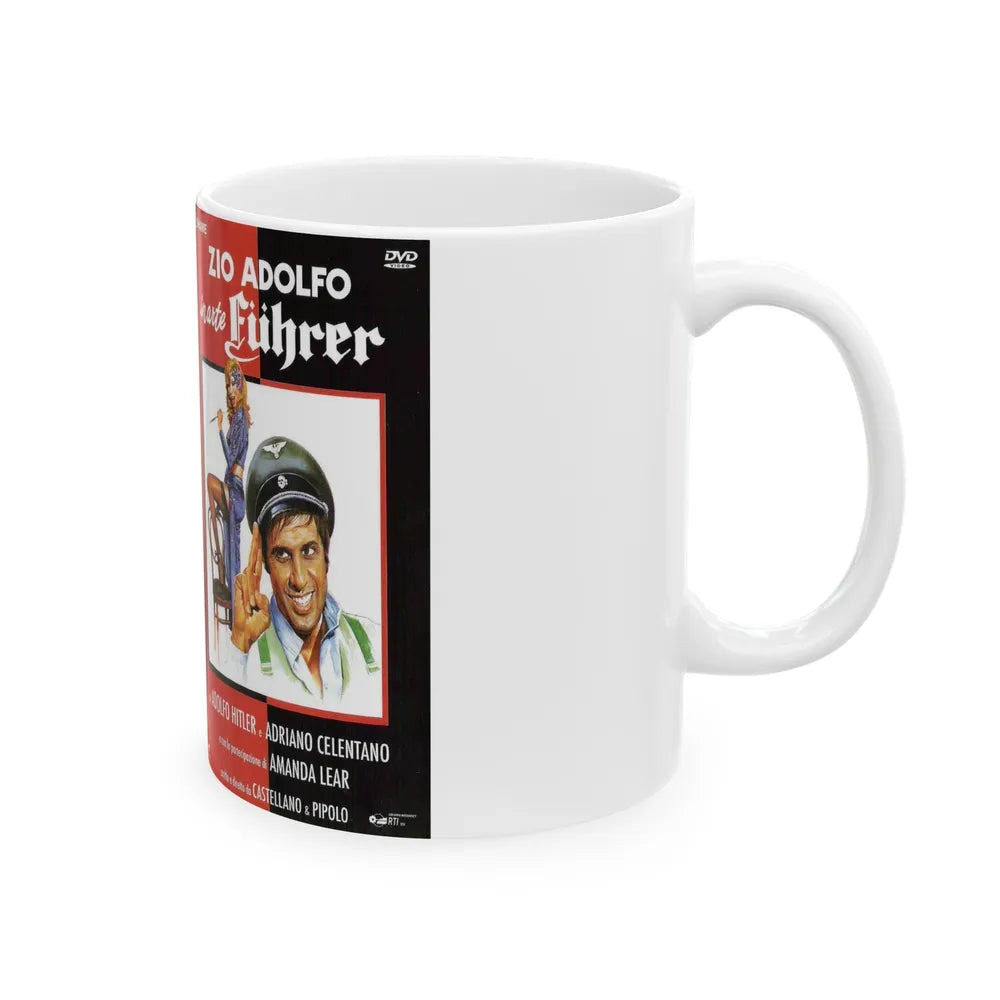 ZIO ADOLFO IN ARTE FUHRER (VHS COVER) - White Coffee Mug-Go Mug Yourself