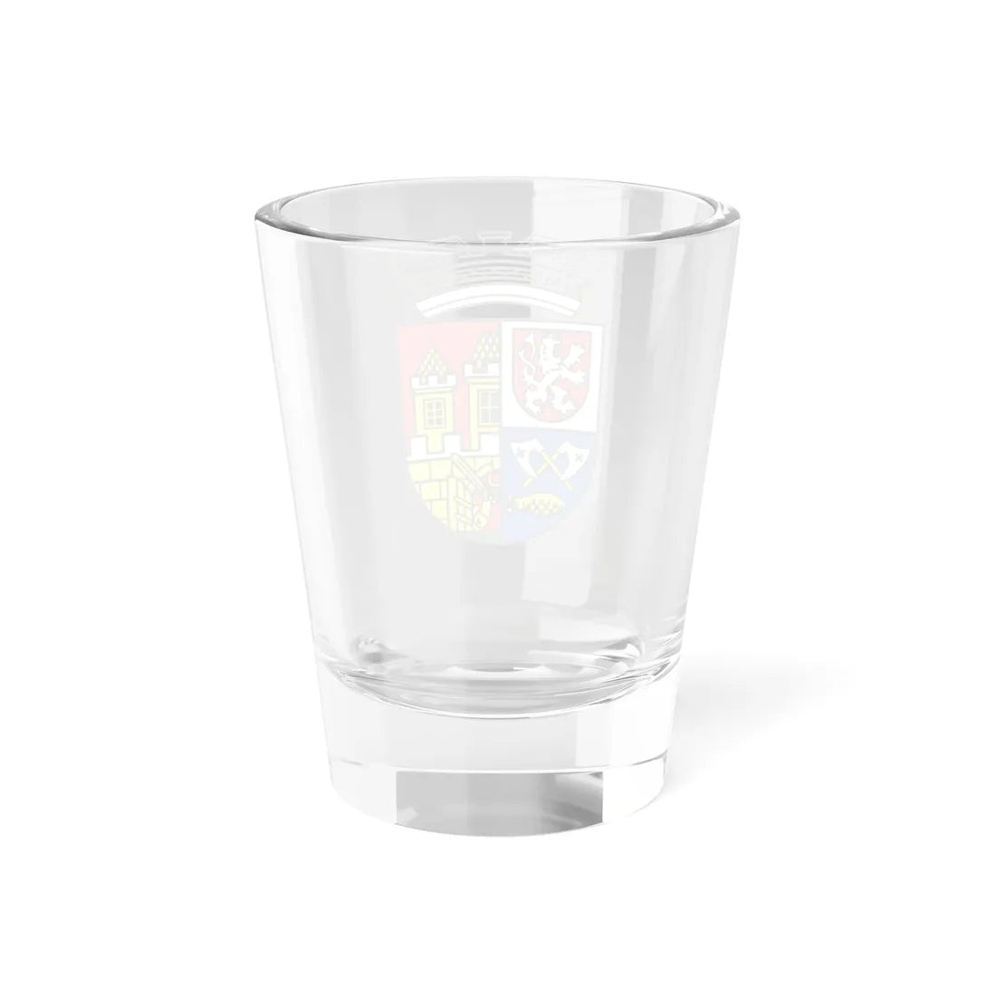 Znak mestske casti Praha 10 (Czech Republic) (Coat of Arms) Shot Glass 1.5oz - Go Mug Yourself