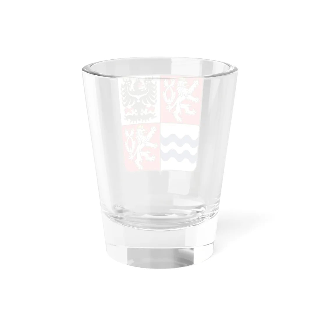 Znak Středočeského kraje (Czech Republic) (Coat of Arms) Shot Glass 1.5oz - Go Mug Yourself