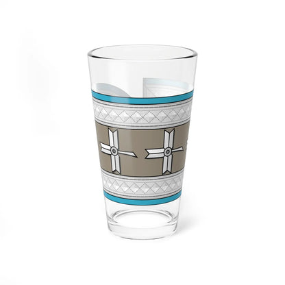 ZNDH Časnički namjesnik h (Croatia) (Military Rank) Pint Glass 16oz 16oz - Go Mug Yourself