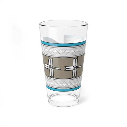 ZNDH Časnički namjesnik h (Croatia) (Military Rank) Pint Glass 16oz 16oz - Go Mug Yourself