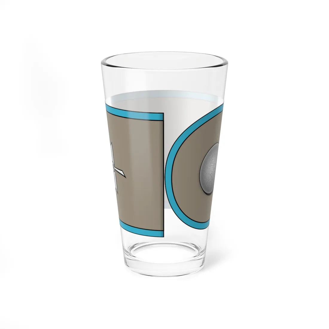 ZNDH Desetnik h (Croatia) (Military Rank) Pint Glass 16oz - Go Mug Yourself