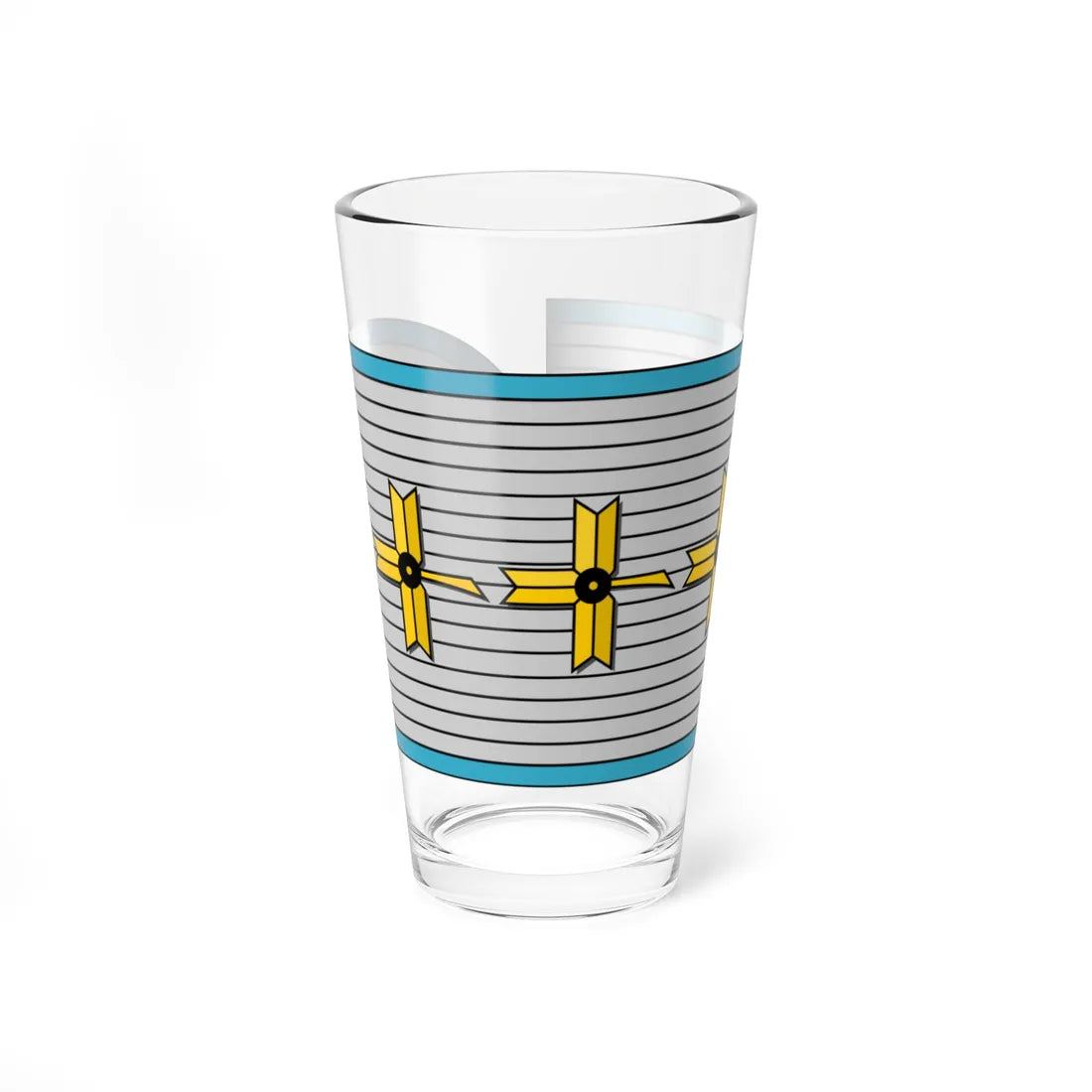 ZNDH Nadsatnik h (Croatia) (Military Rank) Pint Glass 16oz 16oz - Go Mug Yourself