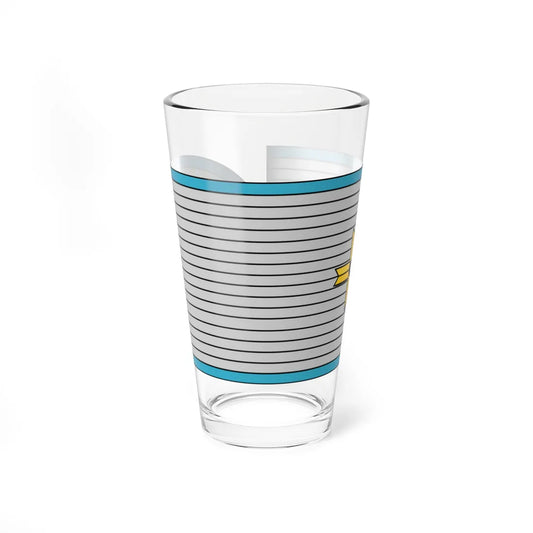 ZNDH Natporučnik h (Croatia) (Military Rank) Pint Glass 16oz 16oz - Go Mug Yourself