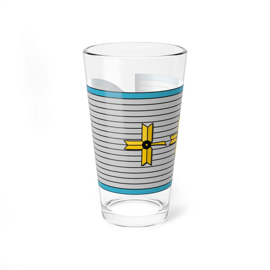 ZNDH Satnik h (Croatia) (Military Rank) Pint Glass 16oz 16oz - Go Mug Yourself